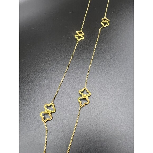 STELLA & Dot Clover Station Necklace - Picture 2 of 7